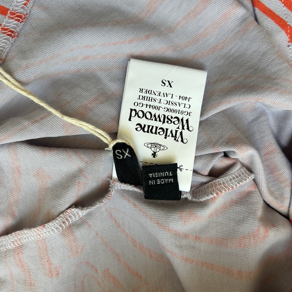 Vivienne Westwood 300$ Brand new Extra Virgin Olive Oil T Shirt w/ Orb Print - Picture 9 of 12
